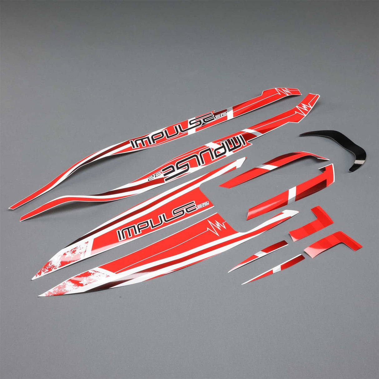 ProBoat Decal Set White/Red: Impulse 32