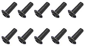 Core RC Steel Button Head Hex Screws M3 x 6 pk10