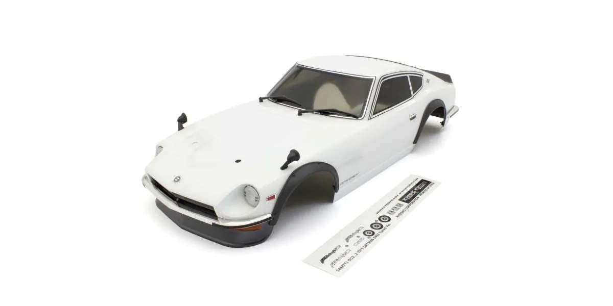 Kyosho Fazer Fz02 1:10 Datsun 240Z 1971 Tuned Ver Body Set - White