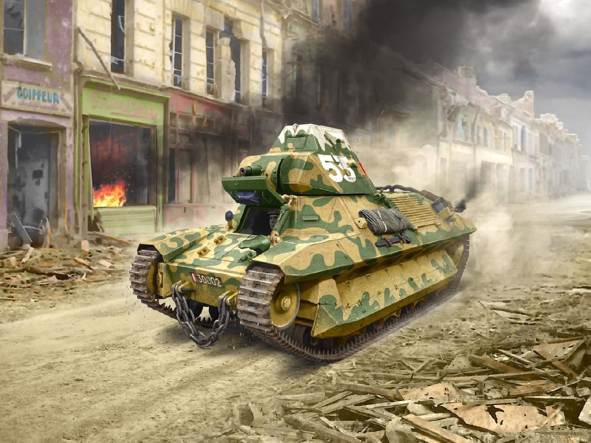 Icm Fcm 36, Wwii French Light Tank