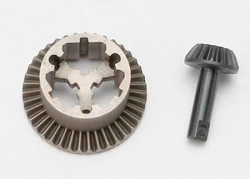 TRAXXAS Ring gear, differential/ pinion gear, differential