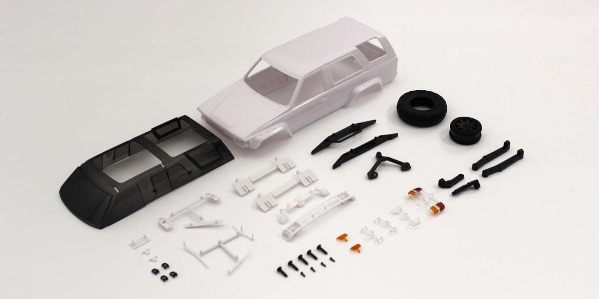 Bodyshell Toyota 4Runner Mini-Z 4X4 Mx01 (White Body)