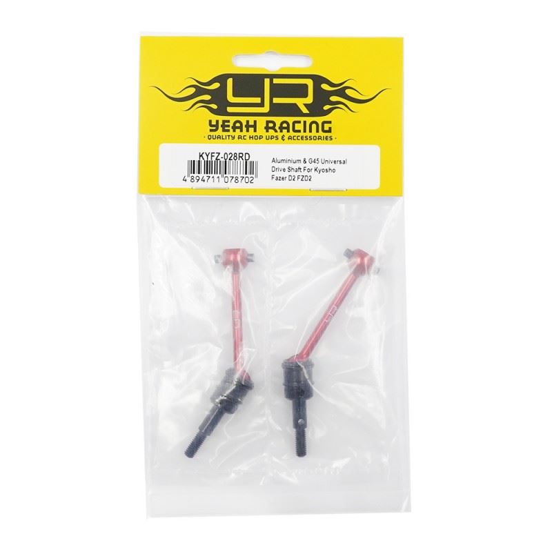 Yeah Racing Aluminium & G45 Universal Drive Shaft For Kyosho Fazer D2 Fzd2