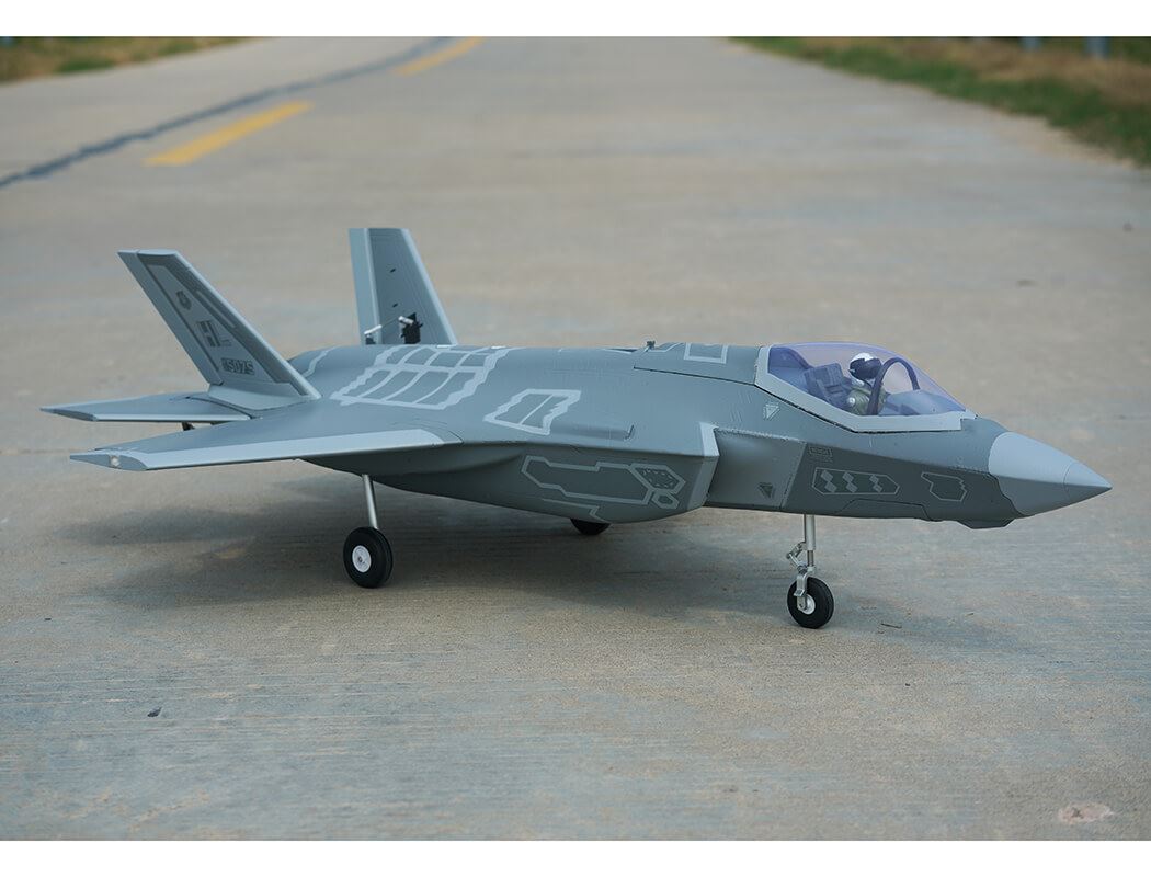 Xfly 64Mm F-35 Lightning Edf 750Mm With Retract Without Tx/Rx/Batt