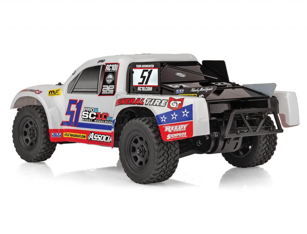 Team Associated Pro2 Sc10Sw Short Course Truck Rtr - White