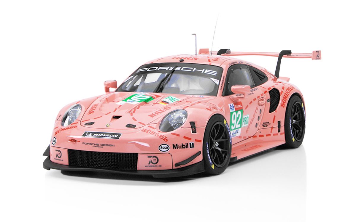 Beemax/Nunu Porsche 911 992 Lm 18 Pink Pig