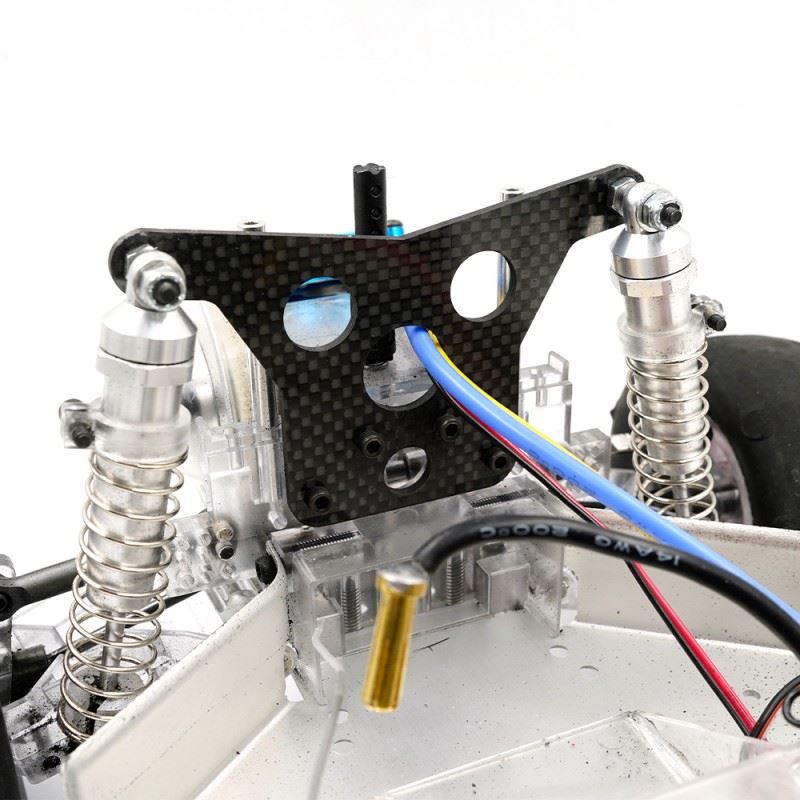 Yeah Racing Graphite Front & Rear Shock Tower For Team Associated Rc10