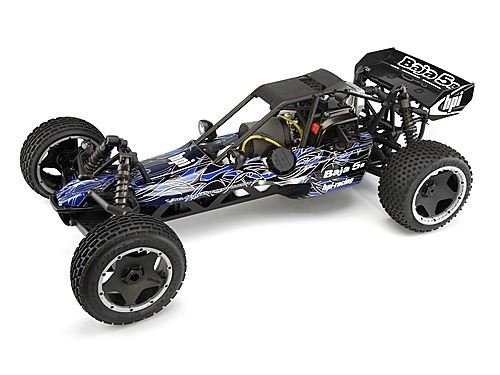 HPI Baja 5B Buggy Tribal Painted Body (Blue)