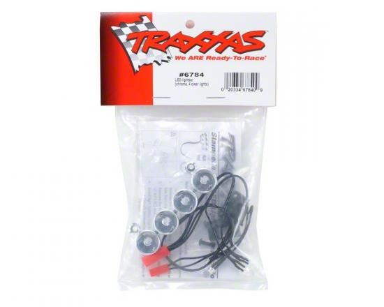 TRAXXAS LED lightbar (chrome, 4 clear lights)