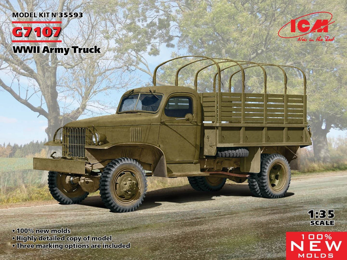 Icm G7107, Wwii Army Truck