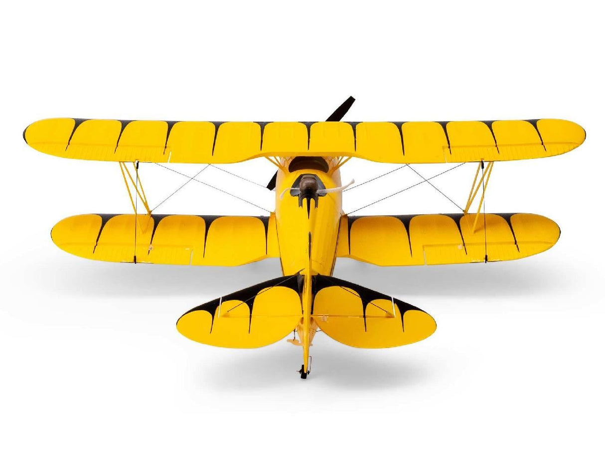 E Flite UMX WACO BNF Basic with AS3X and SAFE Select, Yellow