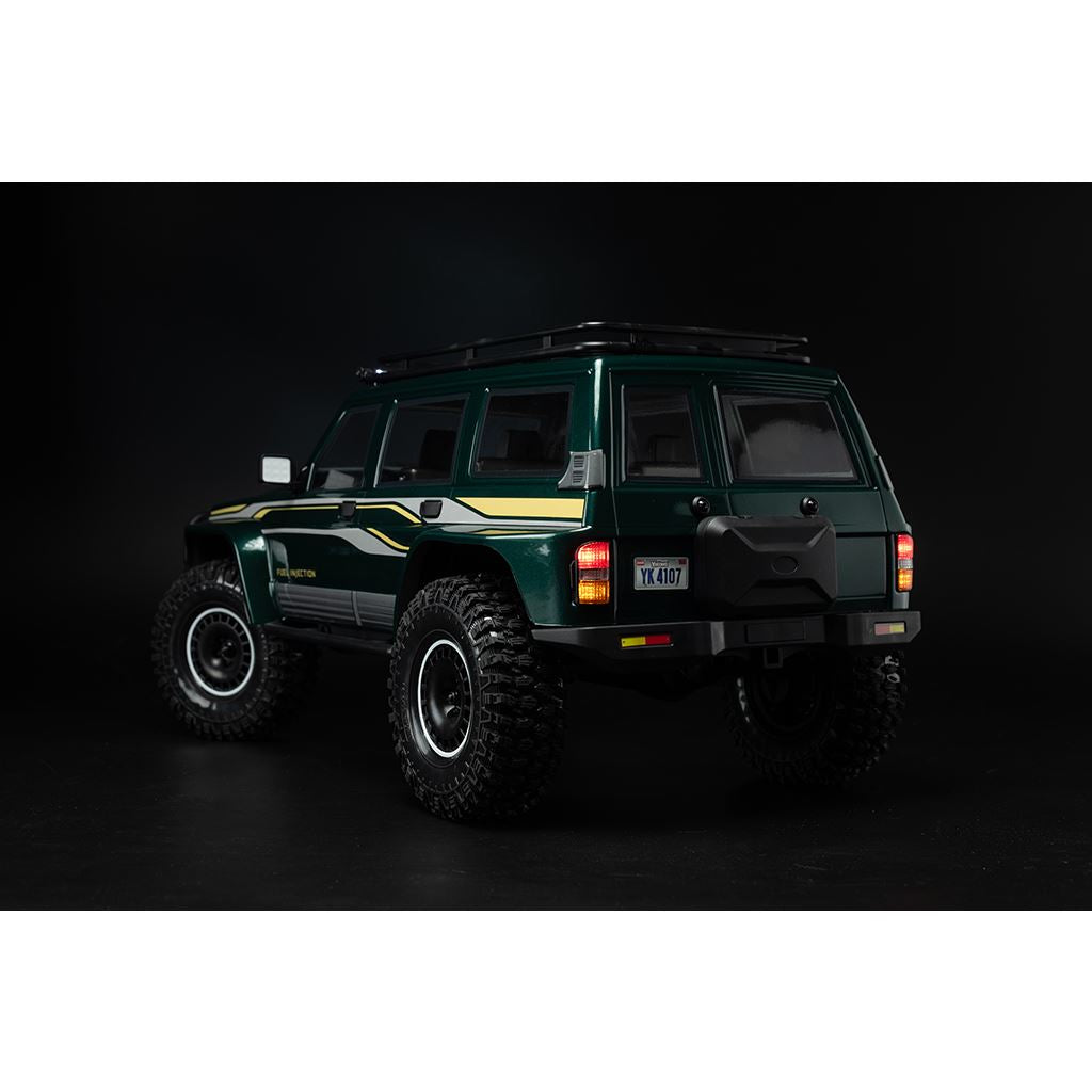 Yikong 1/10 4Wd Tank Turn Rc Bl Crawler - Green
