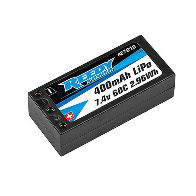 Reedy Power 400Mah 60C 7.4V Lipo Stick Battery (For 1 28)