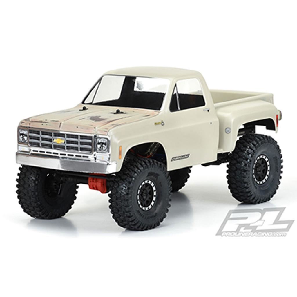 Proline 1/10 1978 Chevy K-10 Clear Body 12.3In (313mm) Wheelbase Craw