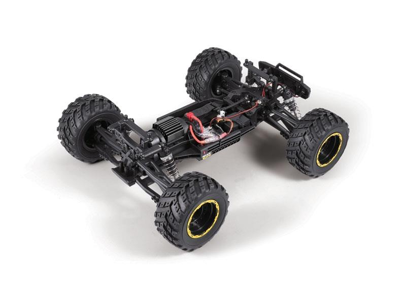 BlackZon Smyter MT 1/12 4WD Electric Monster Truck - Yellow