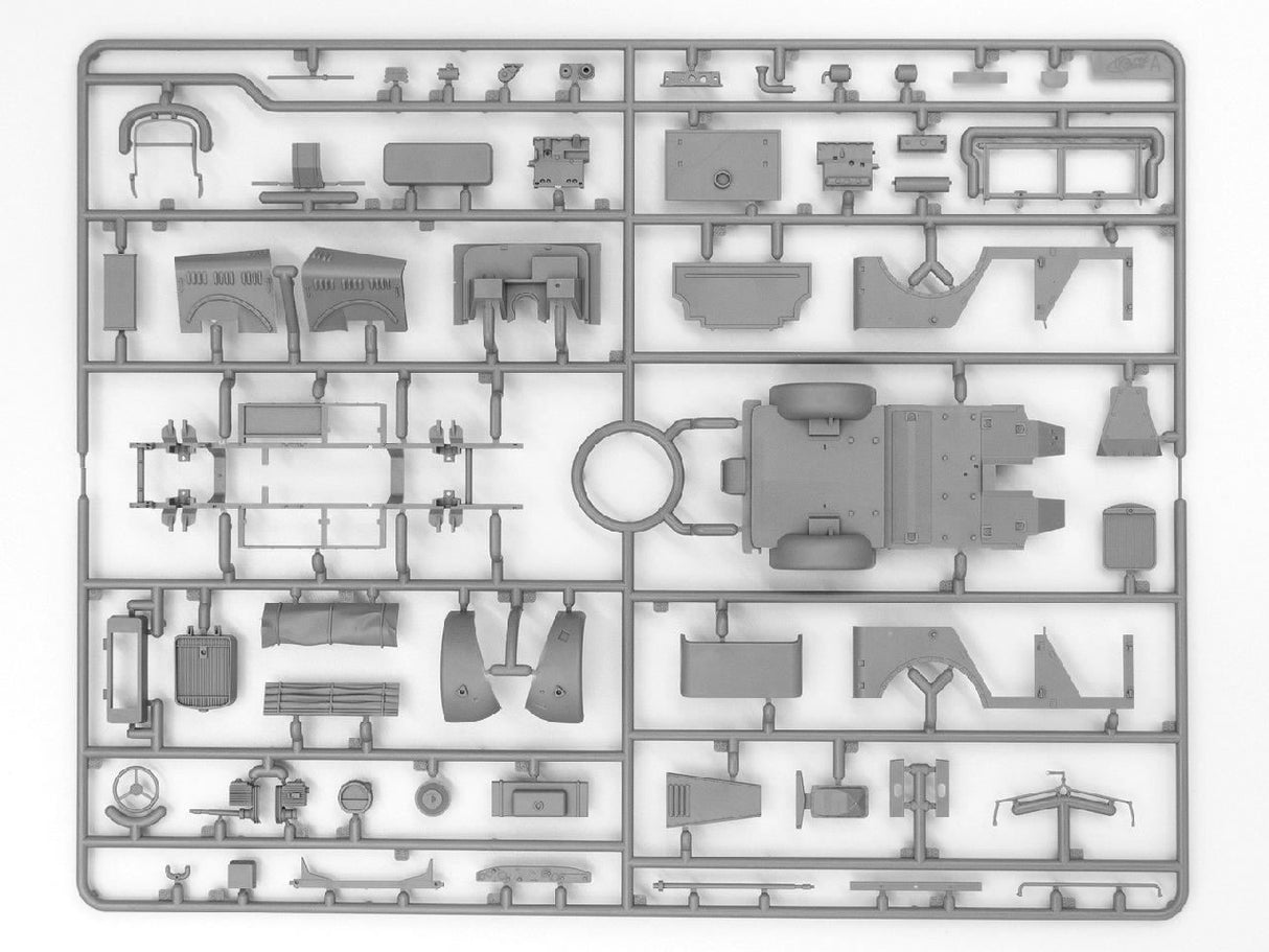 Icm Vehicles Of The Dak, German Wwii Afrika Korps (Set Of 3)