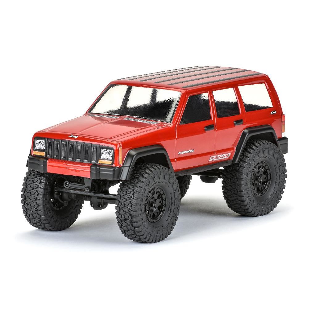 Pro 1/24 2001 Jeep Cherokee Clear Body: Scx24
