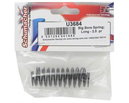 Schumacher Big Bore Spring; Long - 2.5 pr