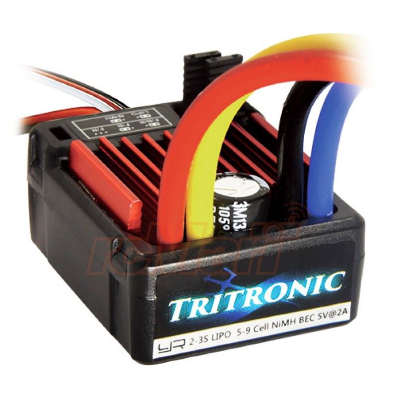 Yeah Racing Tritronic 1/10 Waterproof Brushed 60A ESC