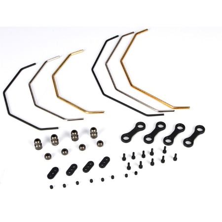Losi Sway Bar Set & Hardware(3 ea.F&R):5IVE-T, MINI WRC (LosiB2562)