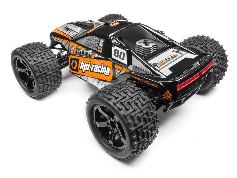 HPI Trimmed And Painted Bullet 3.0 St Body (Black)