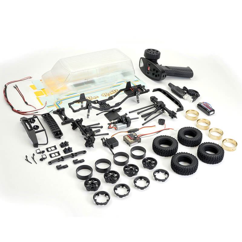 FTX OUTBACK MINI XP ROCK VAN 1 18 TRAIL BUILDERS KIT