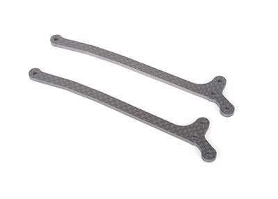 Schumacher C/F HD Rear Top Decks 3.0mm - CAT L1 pr