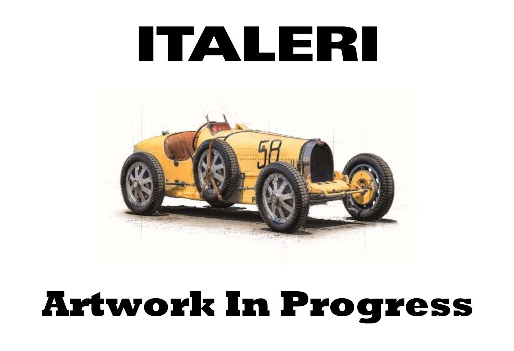 Italeri Bugatti Type 35B - Targa Florio '29 / Monaco Gp '30