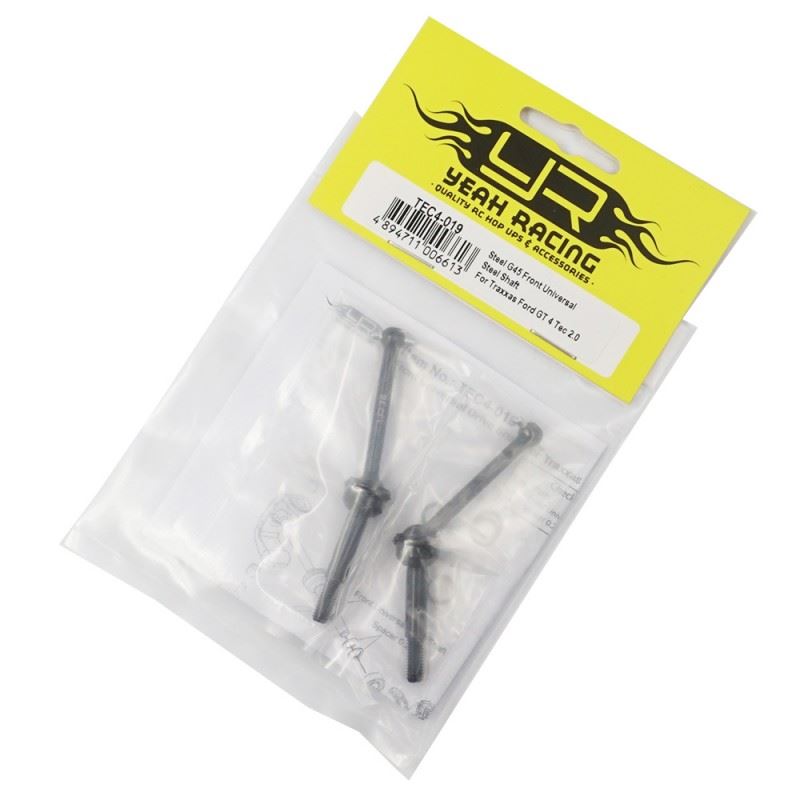 Yeah Racing Steel G45 Front Universal Shaft For Traxxas Ford GT 4 Tec 2.0