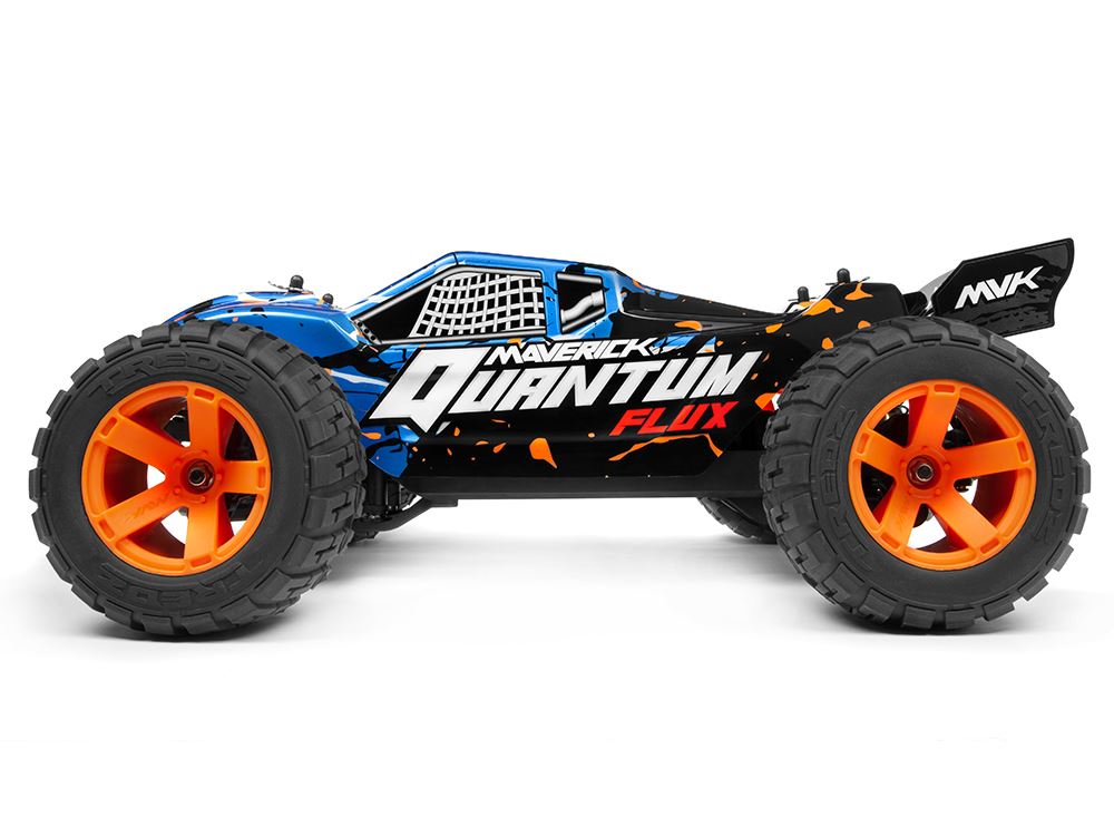 Maverick Quantum XT Flux 80A 1/10 4WD Stadium Truck - Blue/Orange