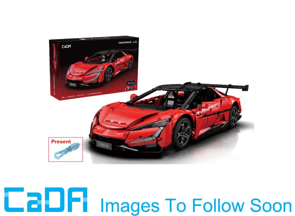 Cada 1:8 Byd Yangwang U9 Electric Super Coupé - 3671 Pcs
