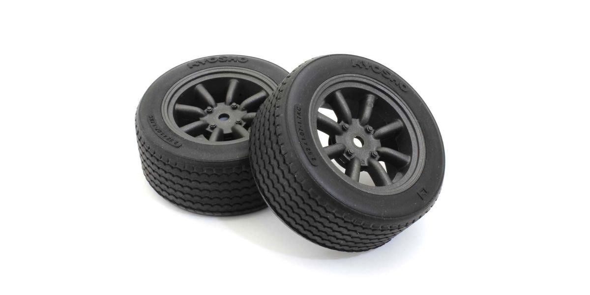 Pre-Glued Tc Tyres Fz02 M8S Watanabe Wheel 1:10 Fazer 2.0 (2)