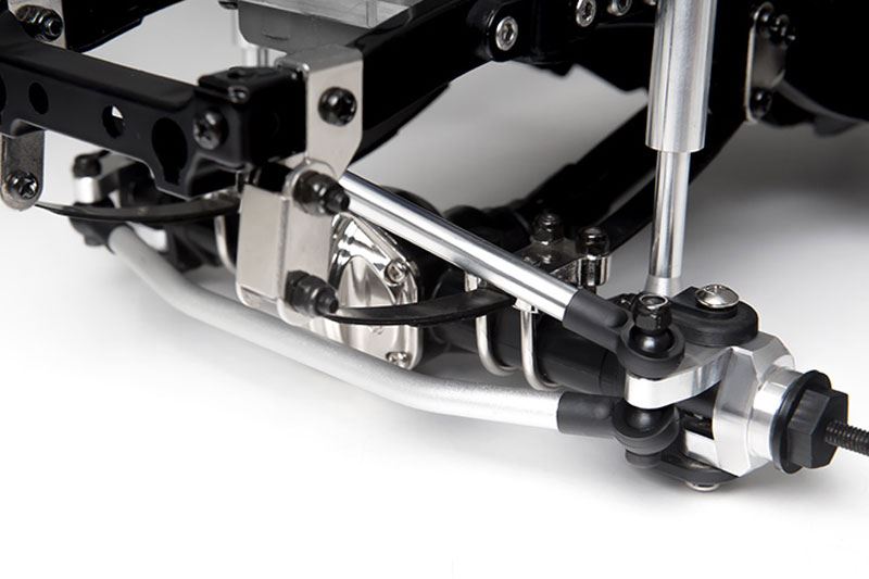 GMADE BENT FRONT STEERING RODS FOR GS01 ZERO ACKERMAN KNUCKLE