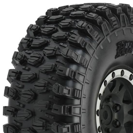 Proline Hyrax 1.9" G8 Tyres On Impulse Blk/Silv B/Lock Wheels