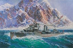 Zvesda 1/350 German Destroyer Z-17 Diether