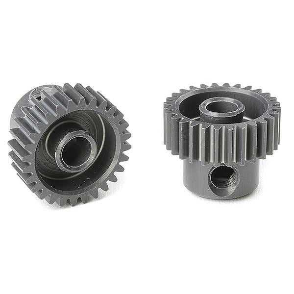 Corally 64 Dp Pinion Short Hard Anodised Al7075 28 Teeth Shaft Dia. 3.17mm