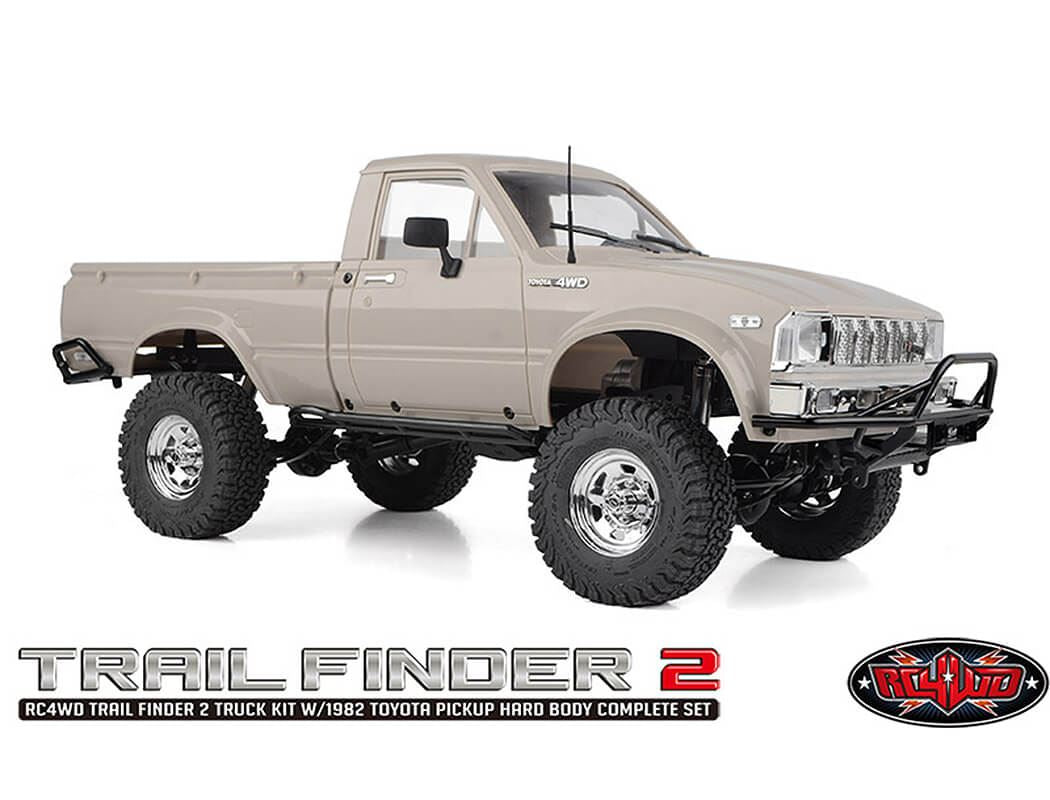 Rc4Wd Trail Finder 2 Truck Kit With 1982 Toyota Pickup Body Set