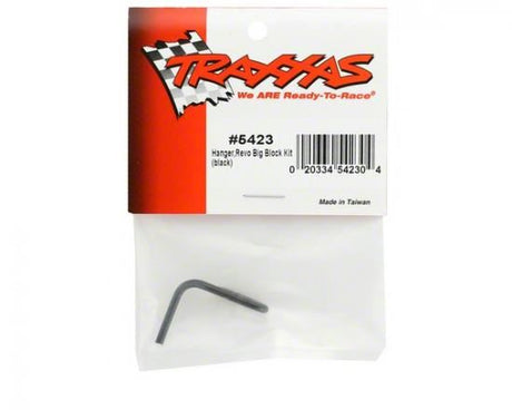TRAXXAS hanger, Revo big block kit (black)