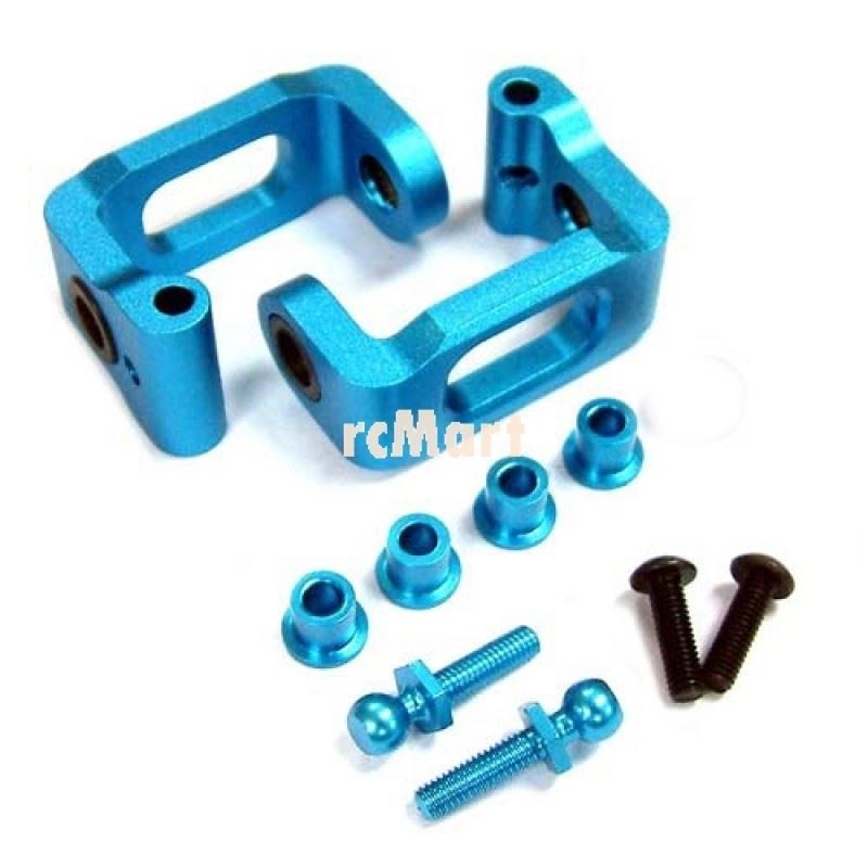 Yeah Racing Aluminum Bearing C-Hub (BU) For Tamiya DF03 / DF03-RA