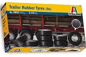Italeri 1/24 Trailer Rubber Tyres