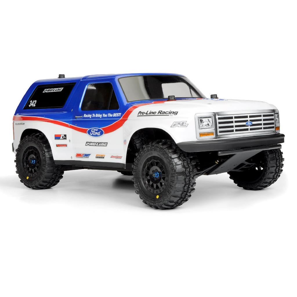 Proline 1/10 1981 Ford Bronco Clear Body: Short Course