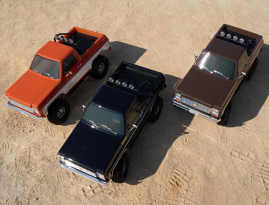 FMS FCX10 1 10 CHEVROLET K5 BLAZER RS ORANGE