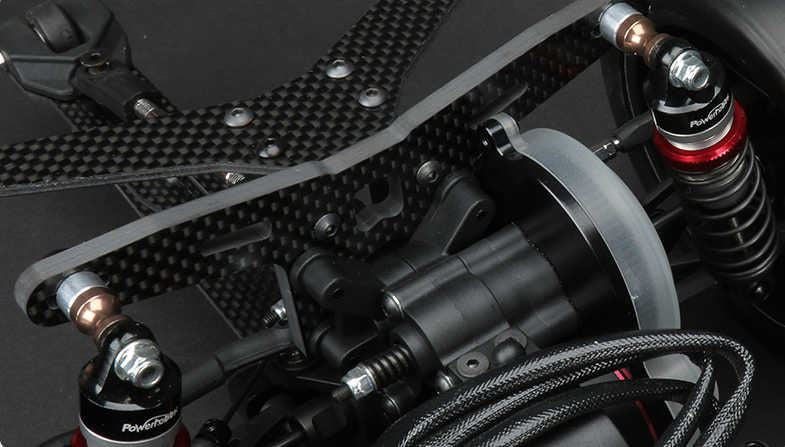 Veko Eliminator Charger 1:10 Drag Racing Carbon Rtr