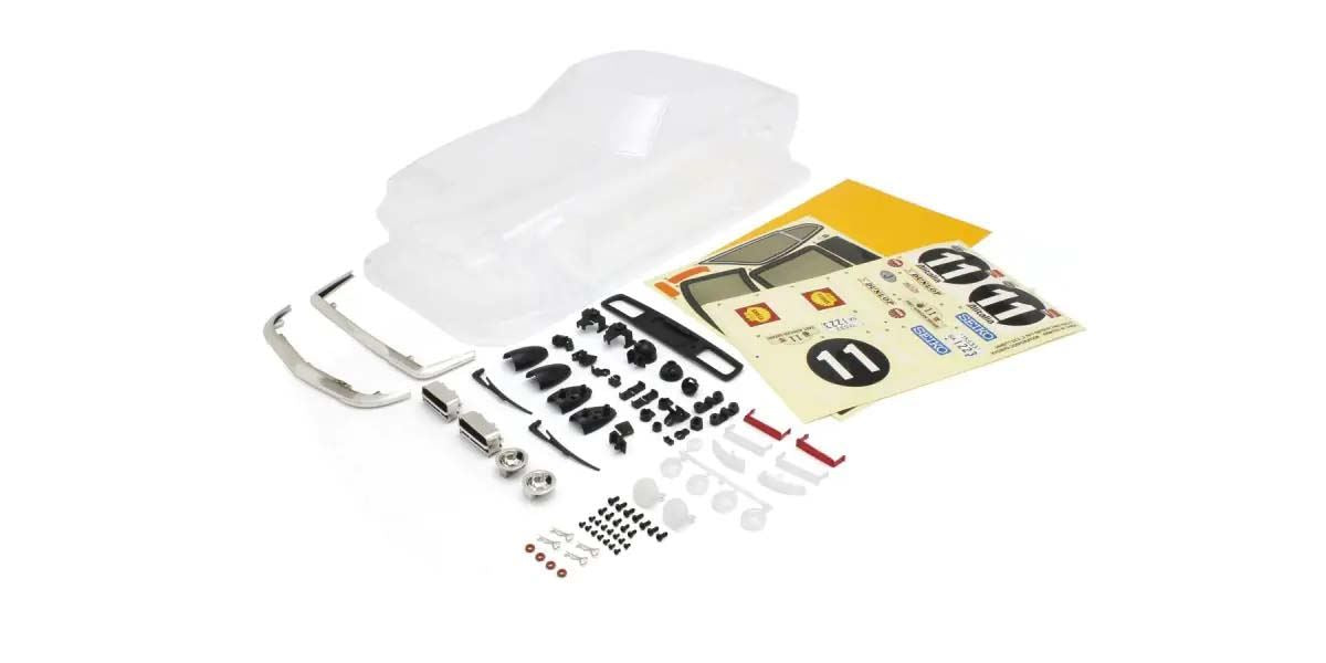 Kyosho Fazer Fz02-R 1:10 Datsun 240Z 1971 Rally Clear Body Set