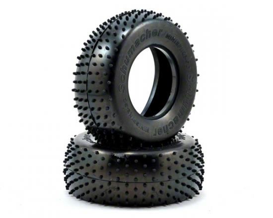 Schumacher Short Course Tyre - Mini Spike - Silver