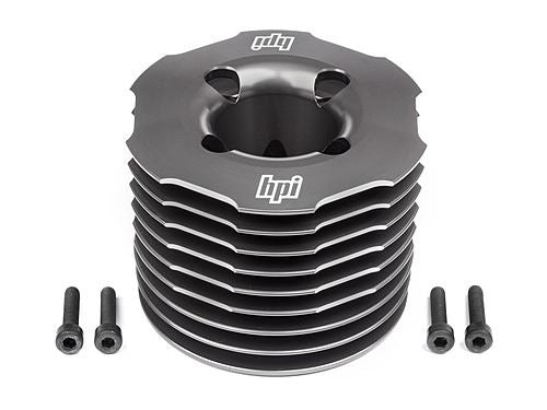 HPI Aluminum Heatsink Head (Gunmetal/F5.9)