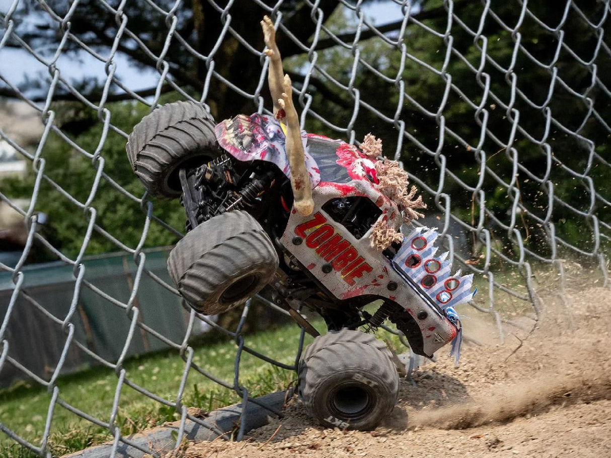 Losi 1/18 Mini Lmt Zombie 2S 4X4 Rtr Brushed Monster Truck (Batte