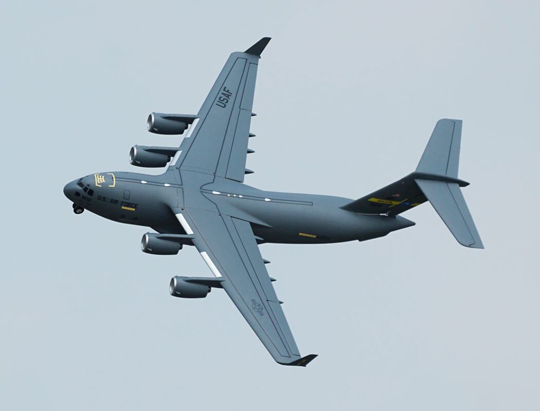 Xfly Quad 40Mm Edf Globemaster C-17 1200Mm W/O Tx/Rx/Batt