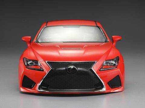 Killerbody Lexus RC F 195mm Finished Body Orange -
