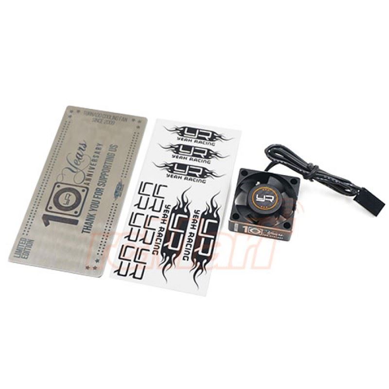 Yeah Racing Tornado 10th Anniversary Limited Edition Aluminium Case Cooling Fan